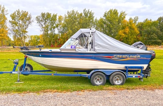 Boat photo for 5 Hour Saginaw Bay Walleye Trip