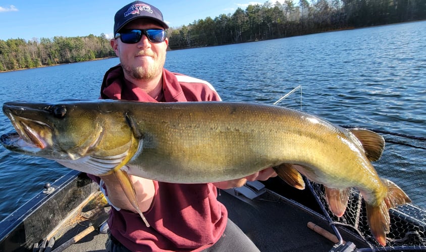 Wallhanger Musky Guide Trips In Eagle River