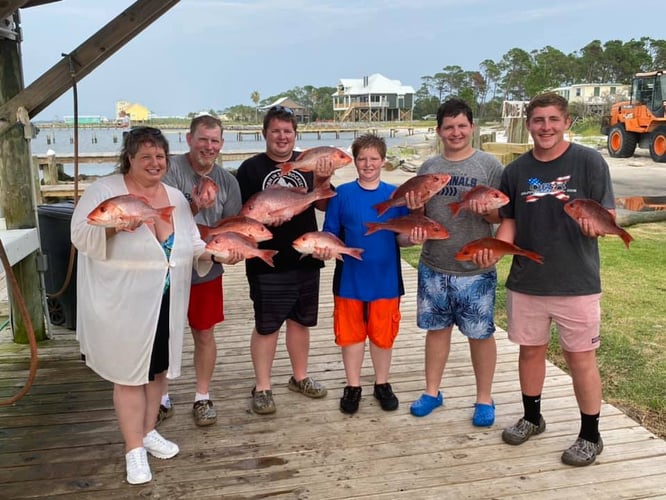 4 Hour Snapper Trip In Gulf Shores