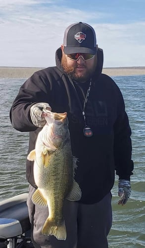 Trophy Bass On O.H. Ivie Lake In Voss