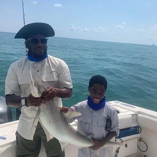 Galveston Shark Hunt!- 33' In Galveston
