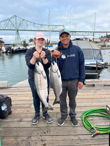 Astoria Salmon Fishing At Buoy 10 In Astoria