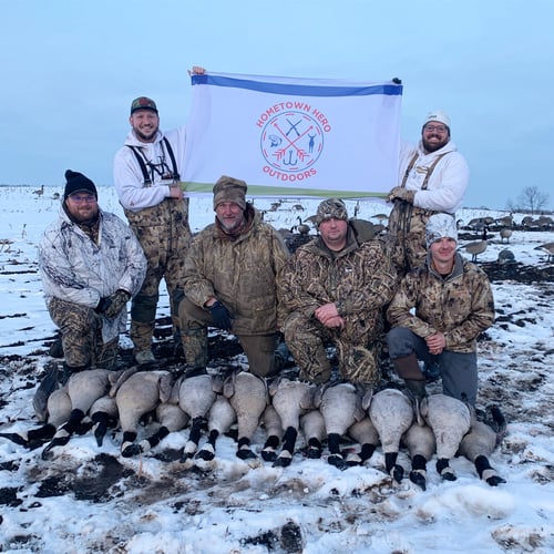 Guided Canada Goose Hunts In Minnesota In Byron