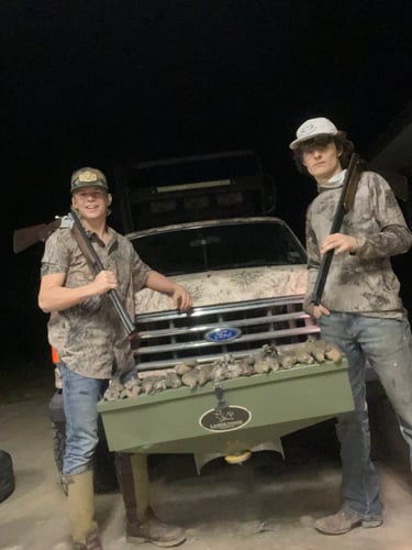 South Texas Dove Hunts In Big Wells