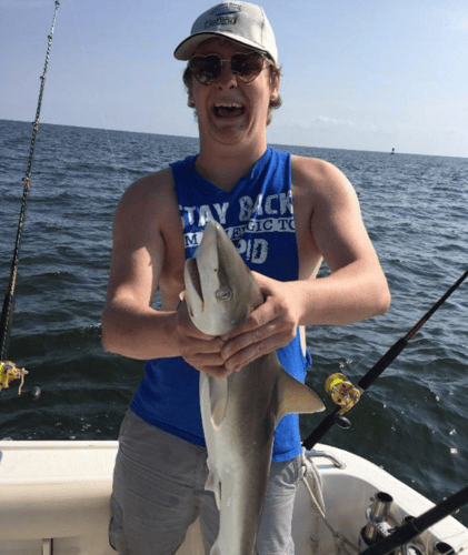 21' Mako Shark Hunt (June-August) In Galveston