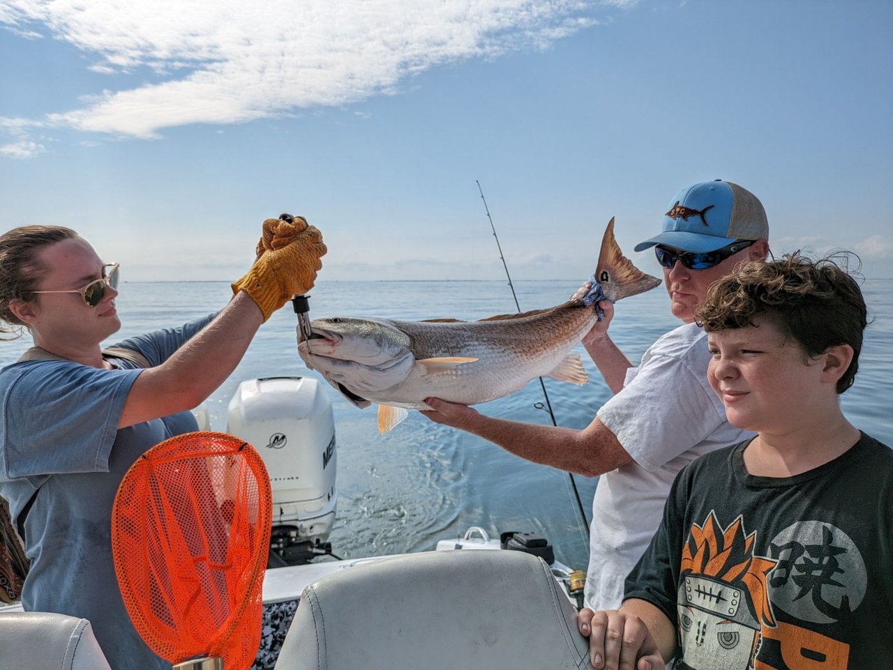 Family Fishing In Charleston