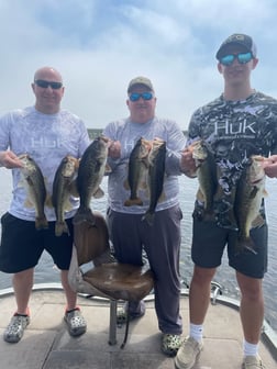 Largemouth Bass fishing in Lake Okeechobee, Florida