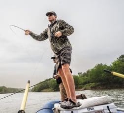 Fishing in Graford, Texas