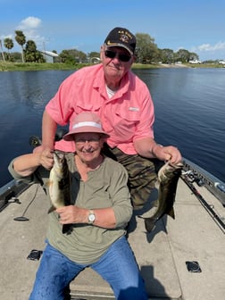 Largemouth Bass Fishing in Lake Okeechobee, Florida