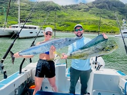 Fishing in Kapaʻa, Hawaii