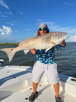 Redfish fishing in Venice, Louisiana