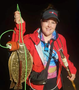 Flounder Fishing in South Padre Island, Texas