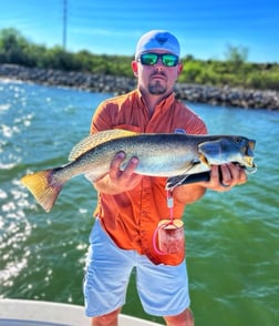 Black Drum, Redfish Fishing in Galveston, Texas