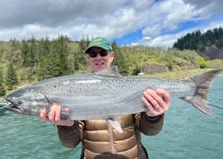 Chinook Salmon Fishing in Tacoma, Washington