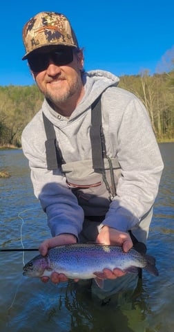 Fishing in Broken Bow, Oklahoma