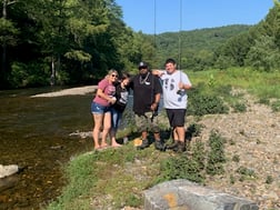 Fishing in Broken Bow, Oklahoma