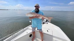 Redfish fishing in Galveston, Texas