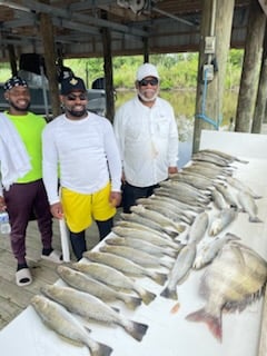 Fishing in Delacroix, Louisiana