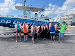 Red Snapper Fishing in Etoile, Texas