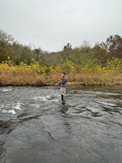 Fishing in Broken Bow, Oklahoma