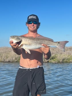 Redfish fishing in Port O'Connor, Texas