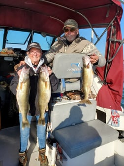 Walleye Fishing in Lakeside Marblehead, Ohio