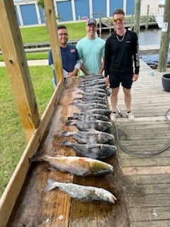 Fishing in Galveston, Texas