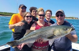 Striped Bass Fishing in Montauk, New York