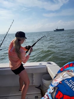 Fishing in Galveston, Texas