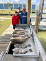 Fishing in Galveston, Texas