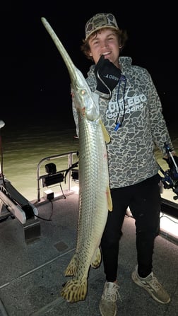 Alligator Gar Fishing in Waco, Texas