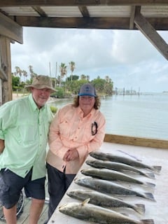 Speckled Trout Fishing in Ingleside, Texas