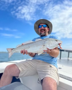 Redfish fishing in Wrightsville Beach, North Carolina