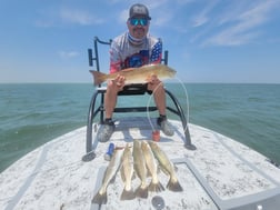 Redfish, Speckled Trout Fishing in South Padre Island, Texas