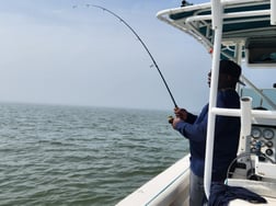 Fishing in Galveston, Texas