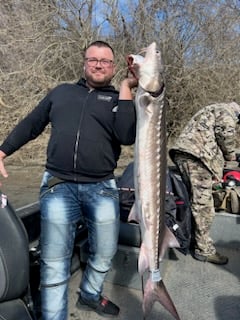 Sturgeon Fishing in Anderson, California