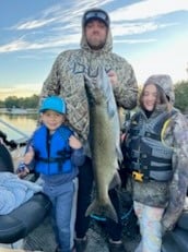 Chinook Salmon Fishing in Anderson, California