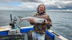 Chinook Salmon Fishing in Verona Beach, New York