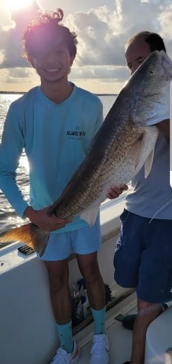 Redfish fishing in Biloxi, Mississippi