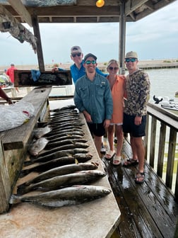 Speckled Trout Fishing in Galveston, Texas