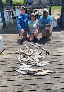 Black Drum, Redfish, Speckled Trout Fishing in Sulphur, Louisiana