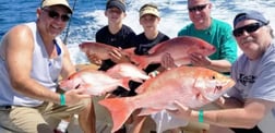 Red Snapper Fishing in Clearwater, Florida