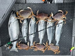 Chinook Salmon Fishing in Garibaldi, Oregon