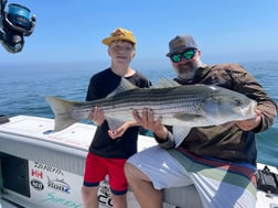 Striped Bass fishing in Chatham, Massachusetts