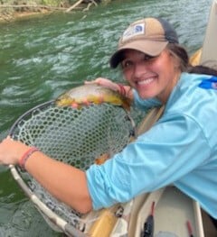 Brown Trout fishing in Roswell, Georgia