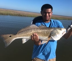 Redfish fishing in Matagorda, Texas