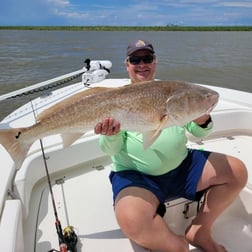 Redfish fishing in Venice, Louisiana