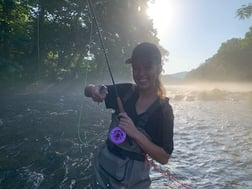 Fishing in Broken Bow, Oklahoma