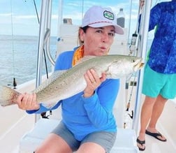 Speckled Trout / Spotted Seatrout fishing in Corpus Christi, Texas