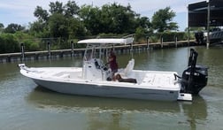 Redfish fishing in Yscloskey, Louisiana